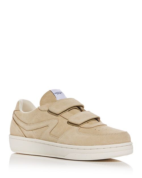 Женские низкие кеды в стиле ретро с замшевыми ремешками rag & bone, цвет Tan/Beige