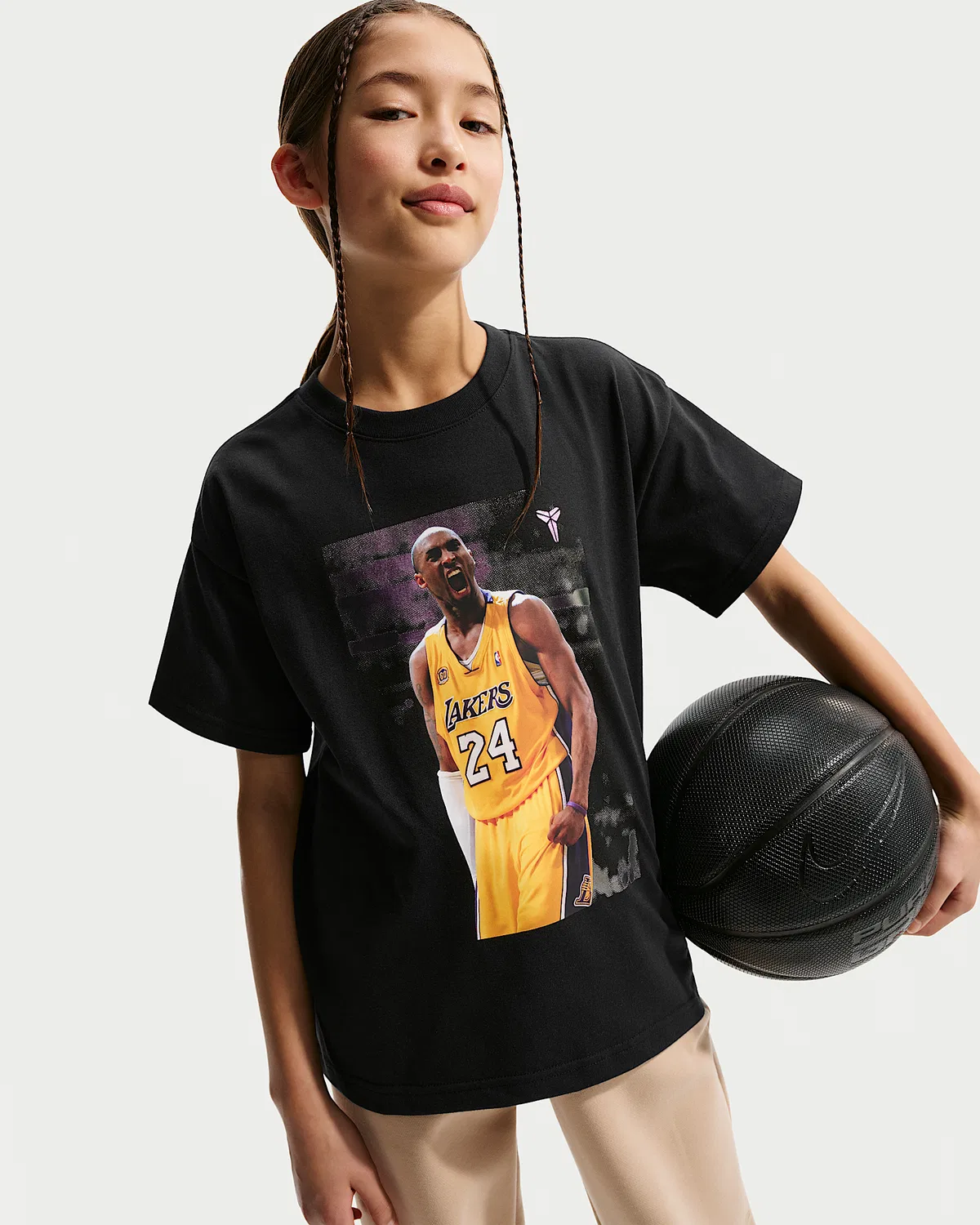 Детская футболка Dri-FIT Max90 Kobe, Black