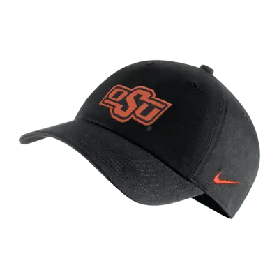 

Бейсболка Nike Oklahoma State Heritage86 College Logo Cap, черный