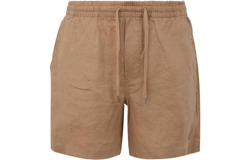 

Шорты на шнуровке с нашивкой с логотипом Polo Ralph Lauren, коричневый