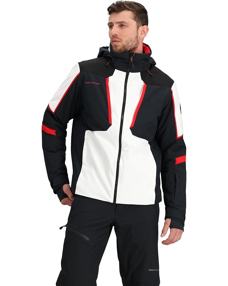 

Куртка Obermeyer Foundation Jacket, черный