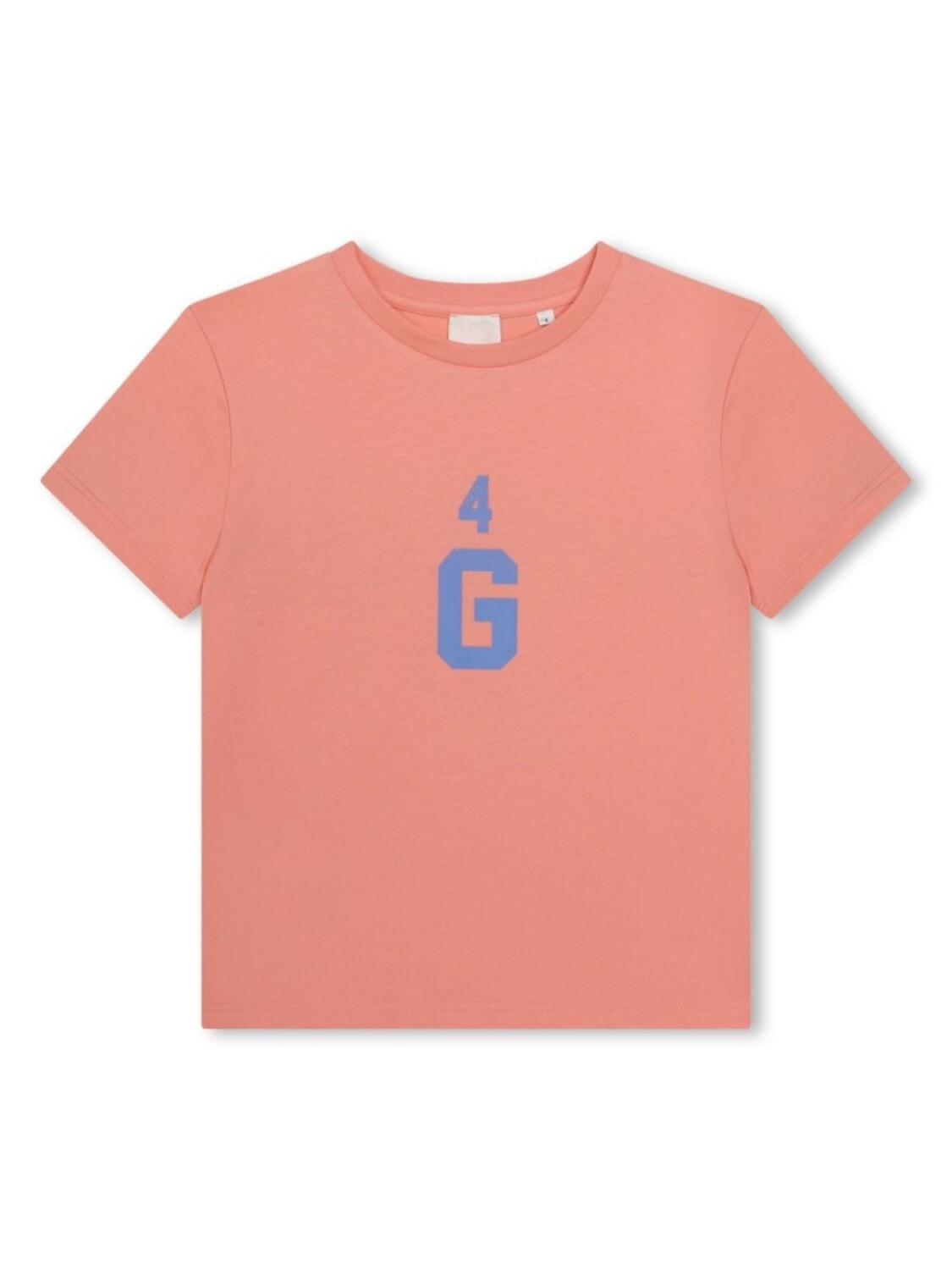 

Футболка из органического хлопка с логотипом Givenchy Kids, оранжевый