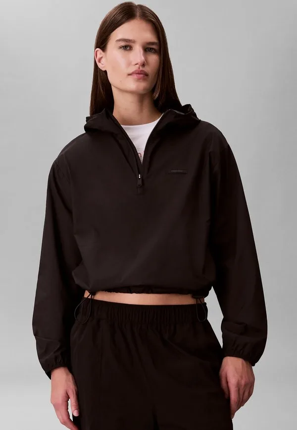 Спортивная ветровка icon, спортивная куртка ck для активного отдыха Calvin Klein, Black