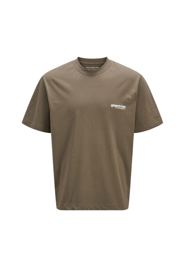

Футболка Union Back с коротким рукавом Jack & Jones, коричневый