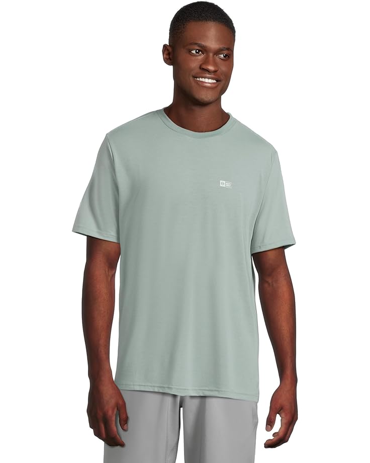 

Рубашка Salty Crew Alpha Crossover Short Sleeve Shirt, цвет Deep Sea