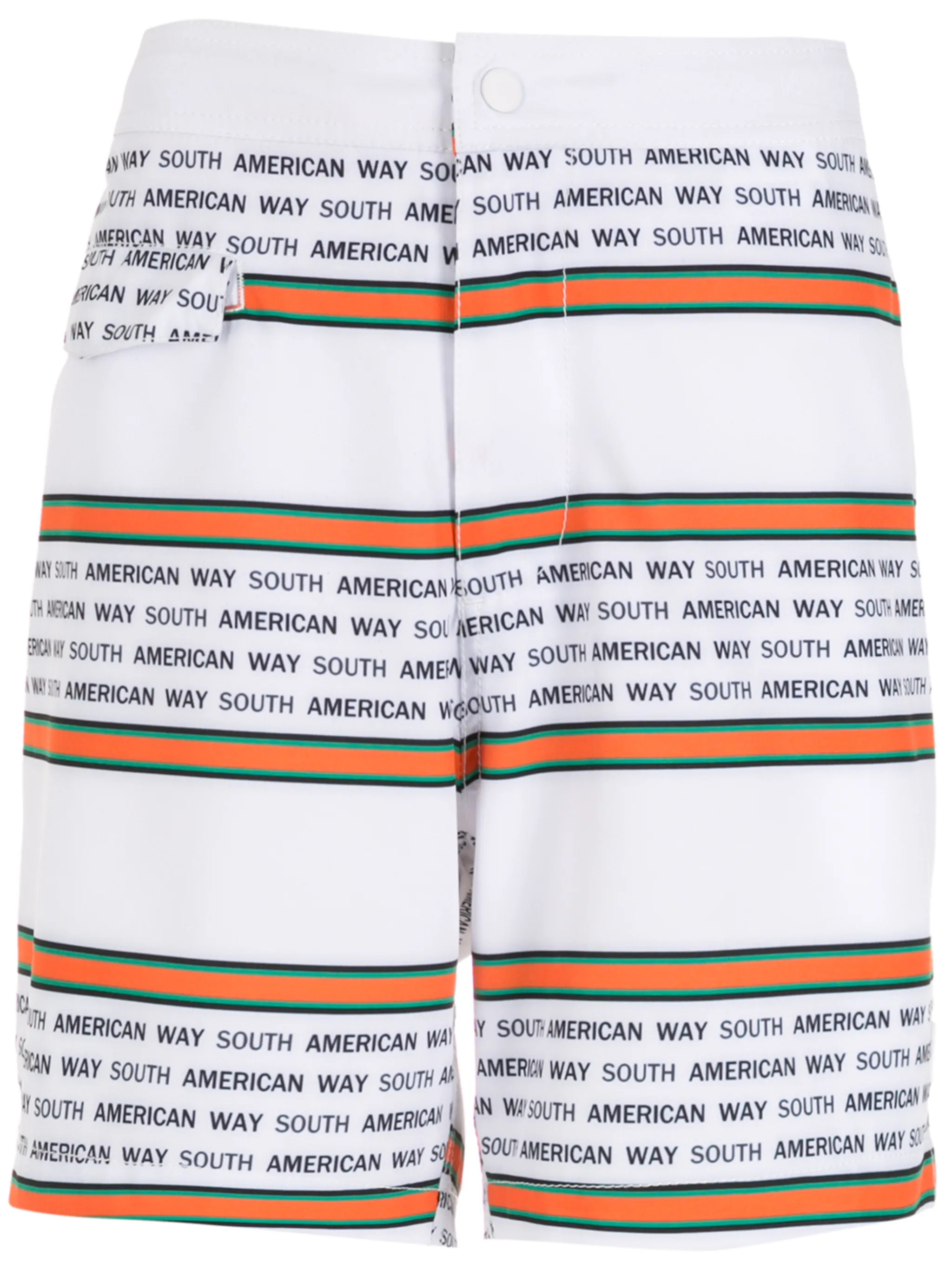 

Плавки-шорты с надписью Amir Slama, белый