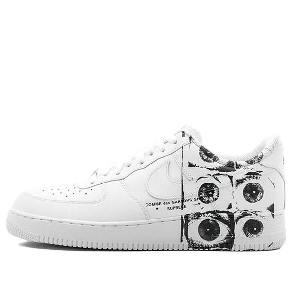 

Кроссовки x Supreme x Comme Des garcons Air Force 1 low Nike, белый