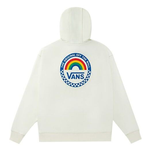 

Толстовка anaheim rainbow oversized hoodie 'white' Vans, белый