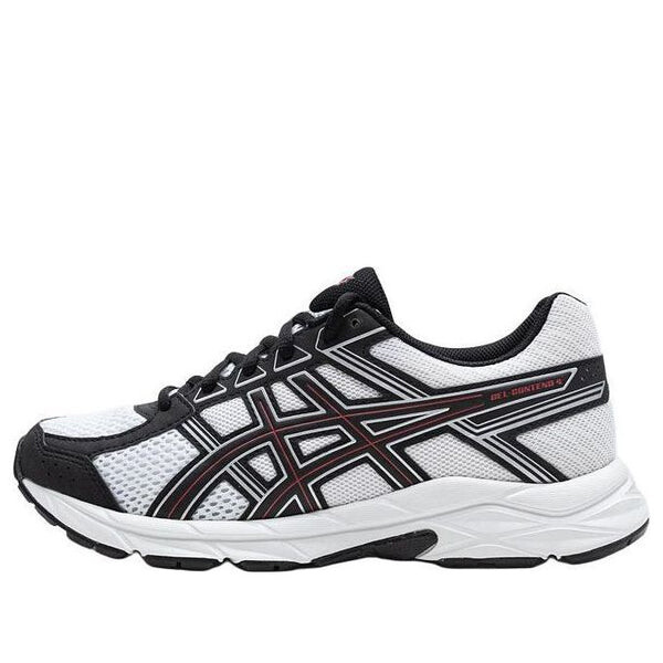 

Кроссовки gel-contend 4 'white black' Asics, белый