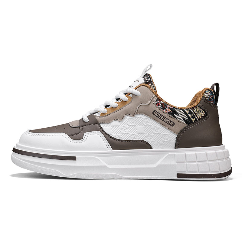 

WARRIOR Кроссовки для скейтбординга мужские Low top Brown/Khaki