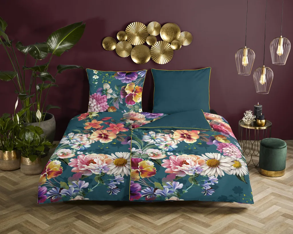 

Постельное белье Muller Textil, цвет Petrol
