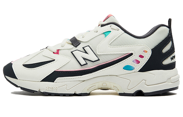 Кроссовки New Balance NB 828 Unisex, белый/черный/мультиколор