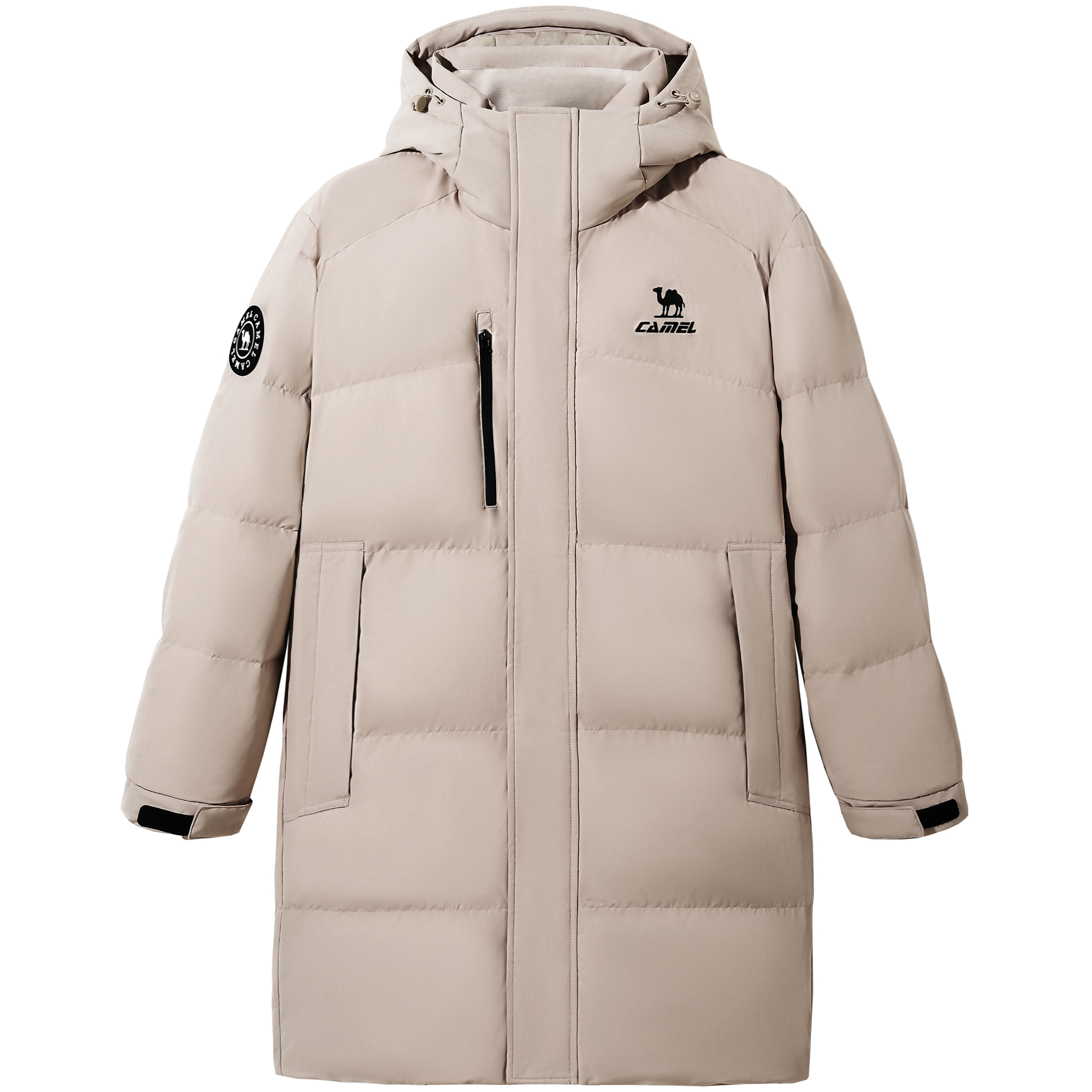 

Теплая куртка из флисовой коллекции Down Unisex CAMEL, светло-хаки