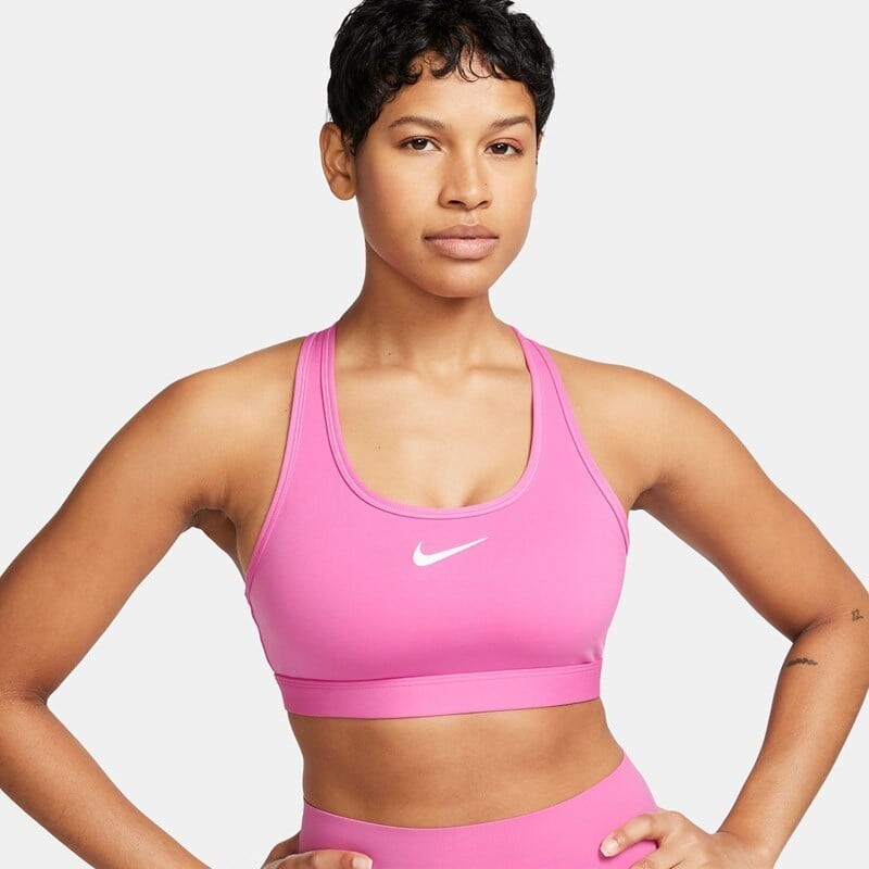 

Женское бюстье с галочкой Nike, розовый