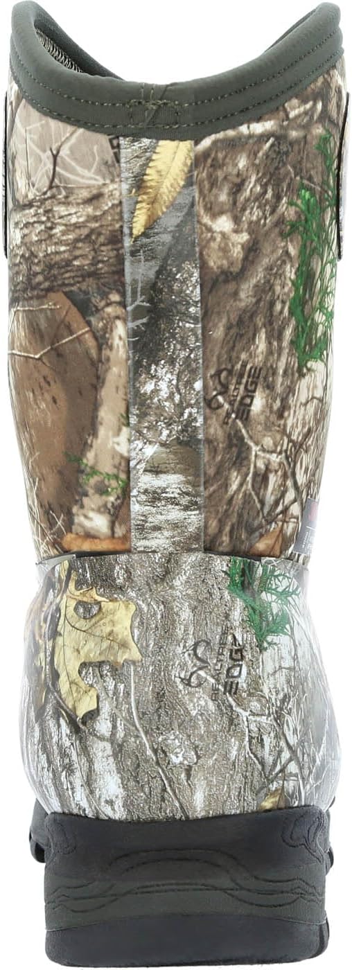 Водонепроницаемые резиновые сапоги ROCKY Spike Little Kid с утеплителем, 400 г, Realtree Edge — фото 4