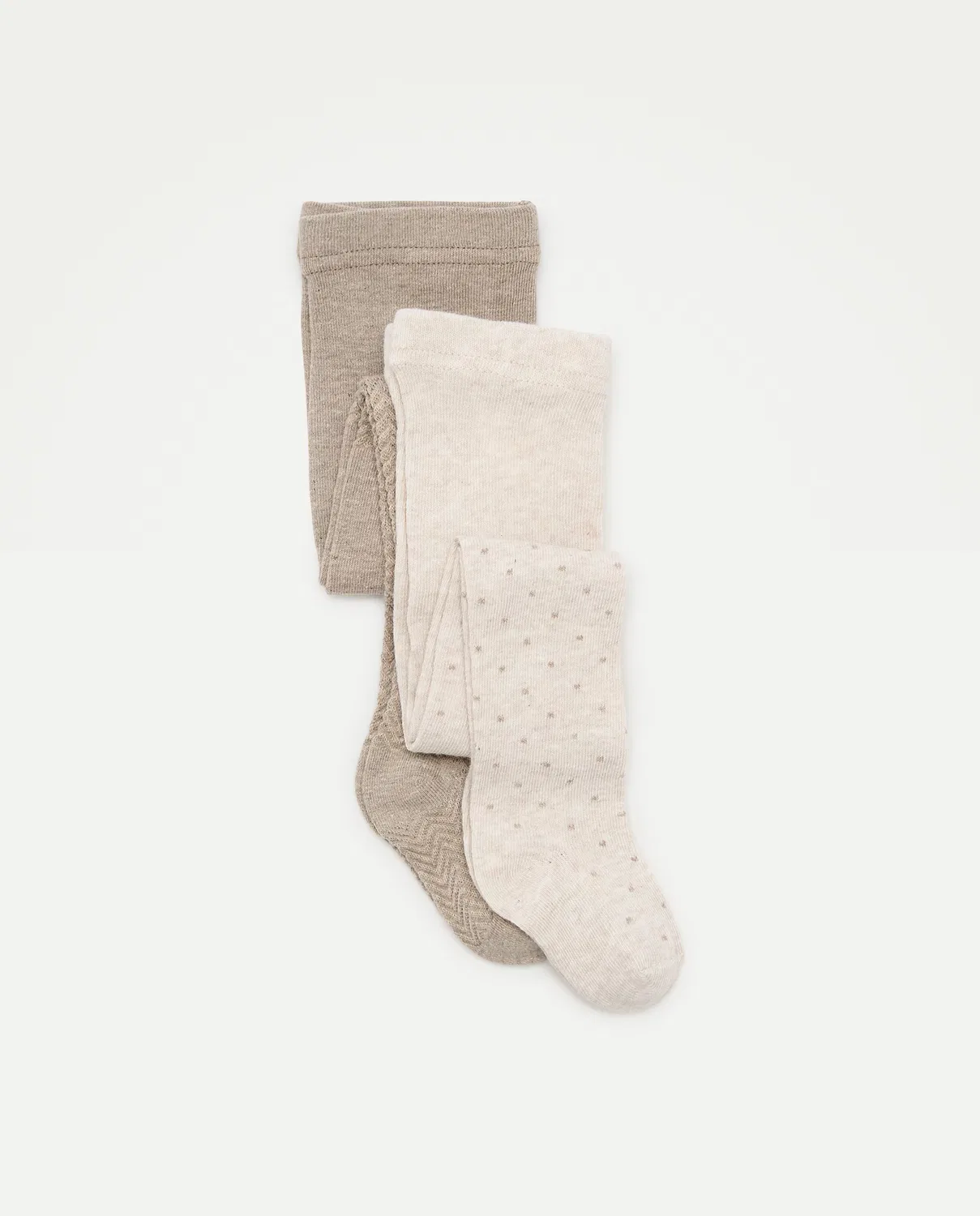 Набор, комплект из 2 шт., Leotardos Lisos, Cotton Juice, бежевый