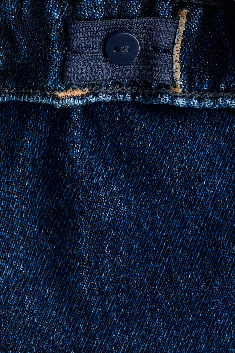 Джинсовые шорты до колен H&M, Dunkles Denimblau — фото 4