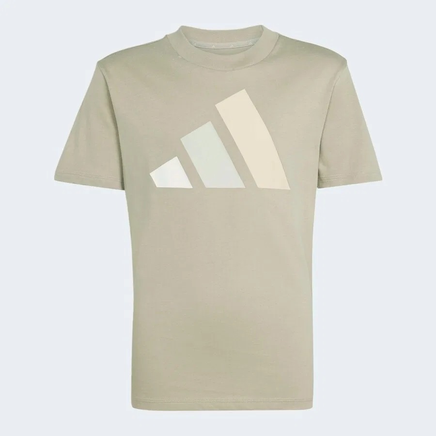 Спортивная футболка ADIDAS SPORTSWEAR Performance в бежевом и кремовом цветах — фото 2