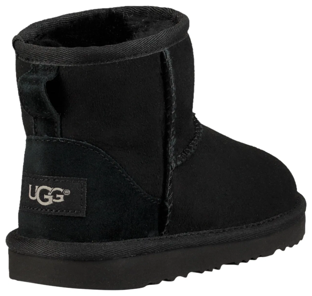 Сапоги для девочек Classic Mini II UGG, черный — фото 3