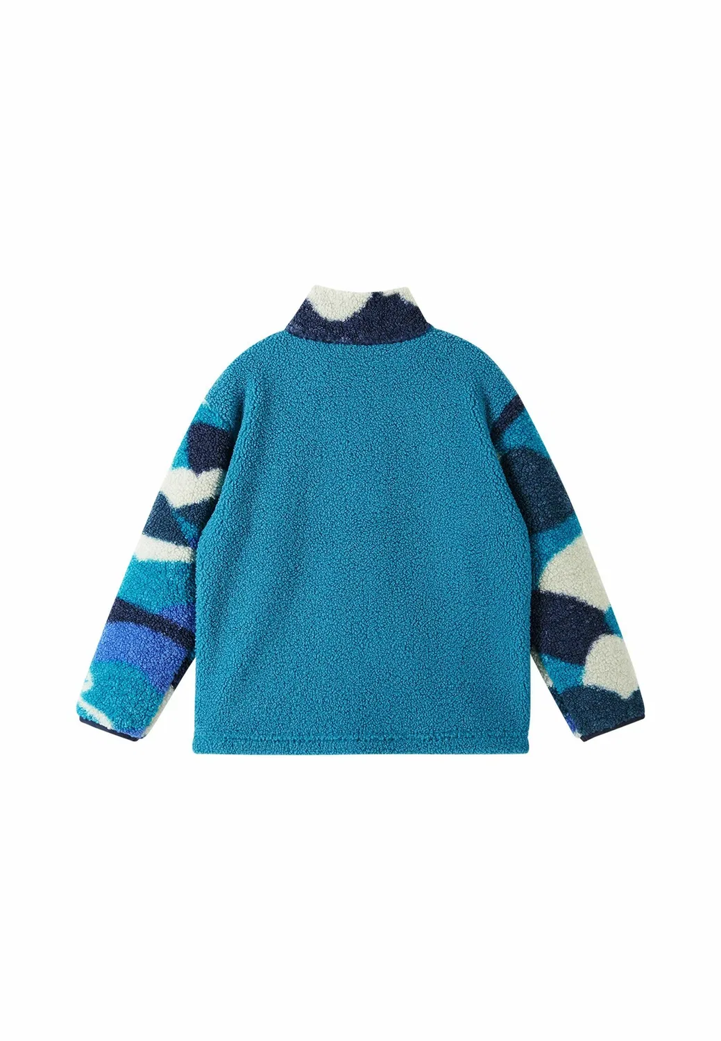 Флисовый пуловер унисекс - флисовый джемпер Reima, Sparkly Blue — фото 3