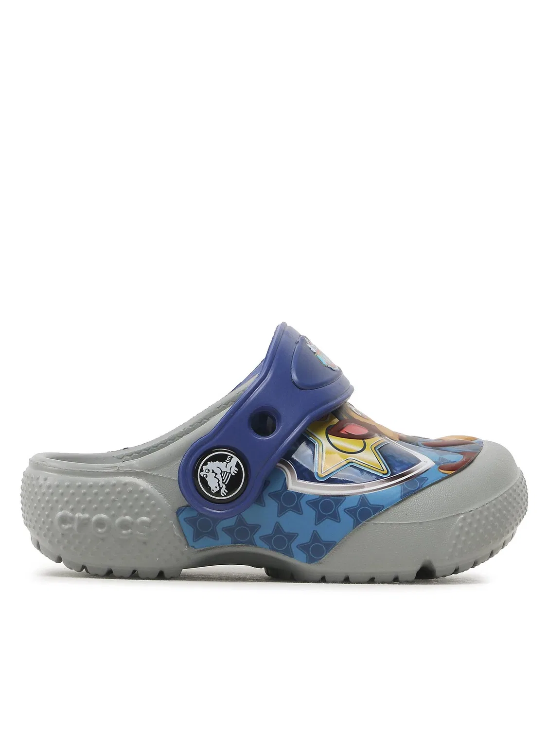 Шлепанцы для мальчика Fl Paw Patrol Patch Cg Crocs, серый