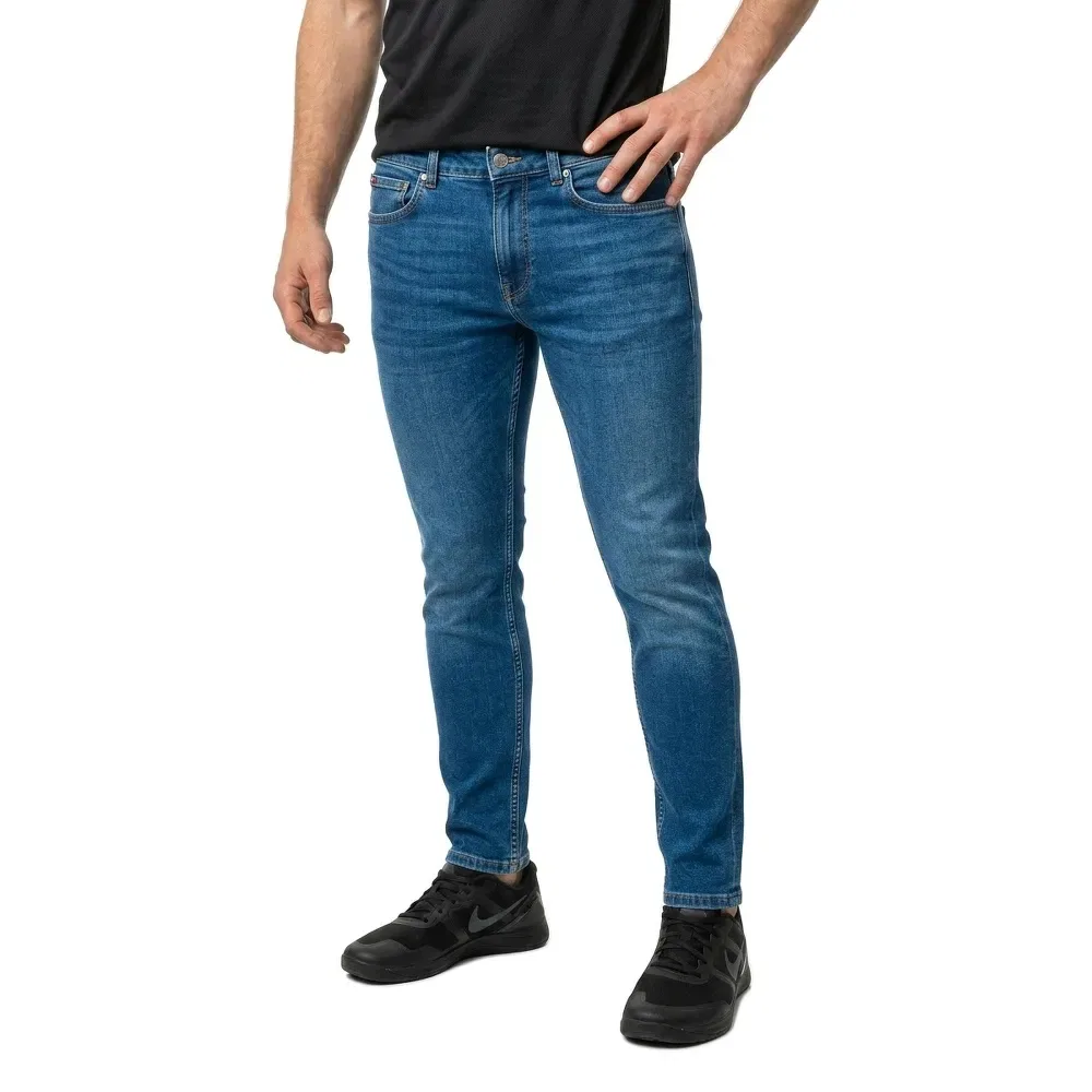 Пальто Core Bleecker Slim Fit джинсы Tommy Hilfiger, синий — фото 2