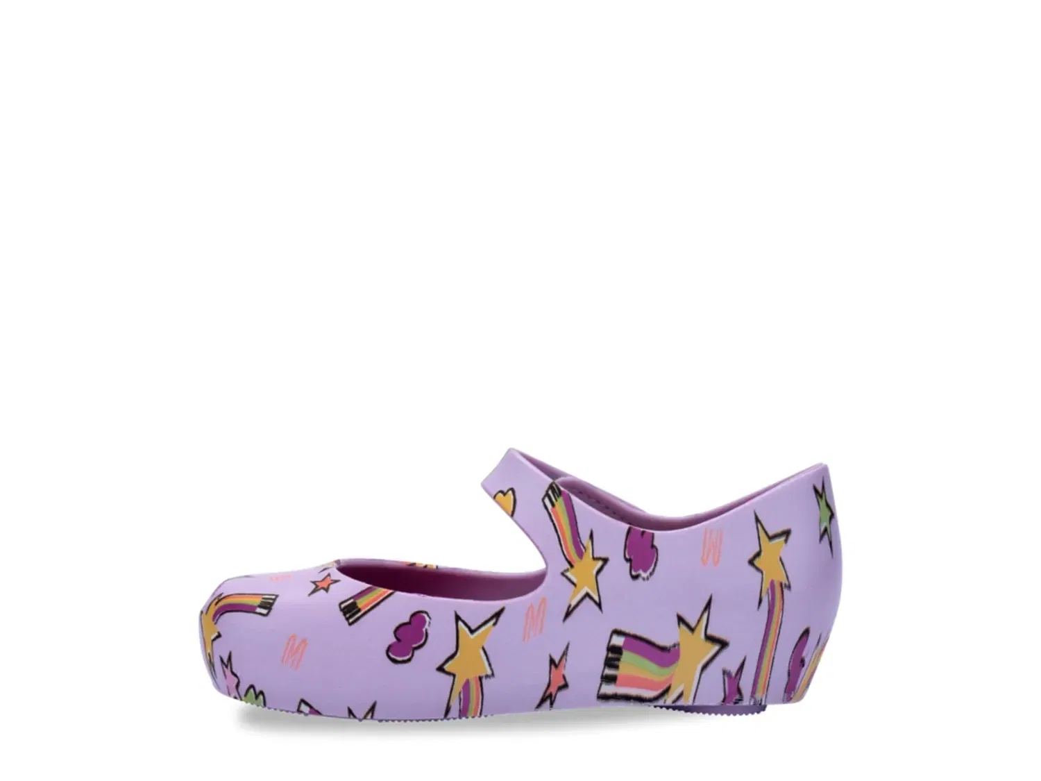 Туфли-лодочки Mary Jane из переработанных материалов Mini Melissa, фиолетовый — фото 2