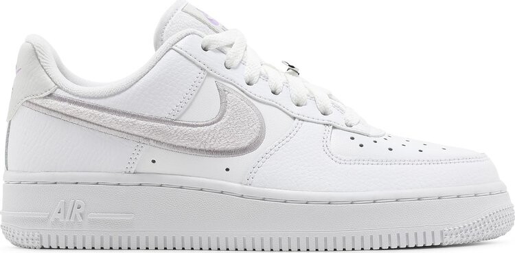 

Кроссовки Nike Wmns Air Force 1 '07 Essential 'Chenille Swoosh - White Lilac', белый