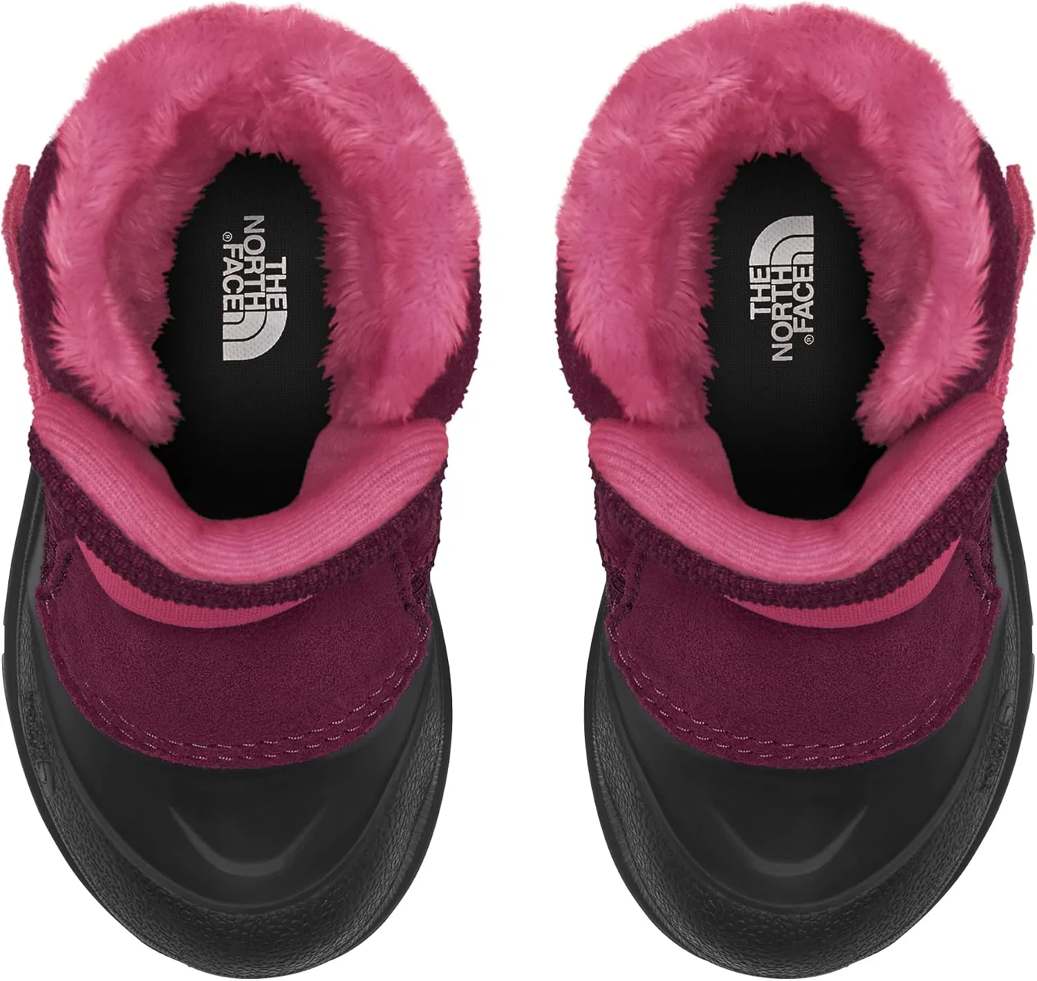 Детские снежные ботинки для девочек с утеплением Alpenglow II Insulated Snow Boot, Boysenberry/Tnf Black — фото 2
