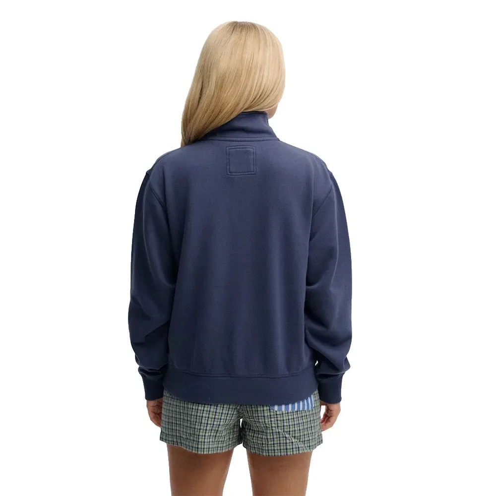 Худи на молнии Athletic Essential Graphic Superdry, синий — фото 2