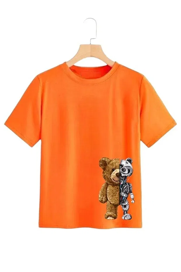Детская футболка для девочек с принтом Daxis Sportwear Company, Orange