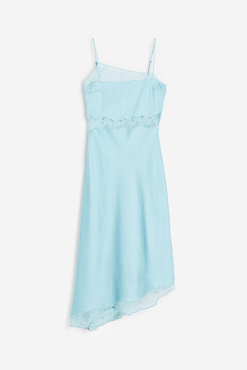 

Платье H&M Lace-trimmed Slip, светло-бирюзовый, Зеленый, Платье H&M Lace-trimmed Slip, светло-бирюзовый