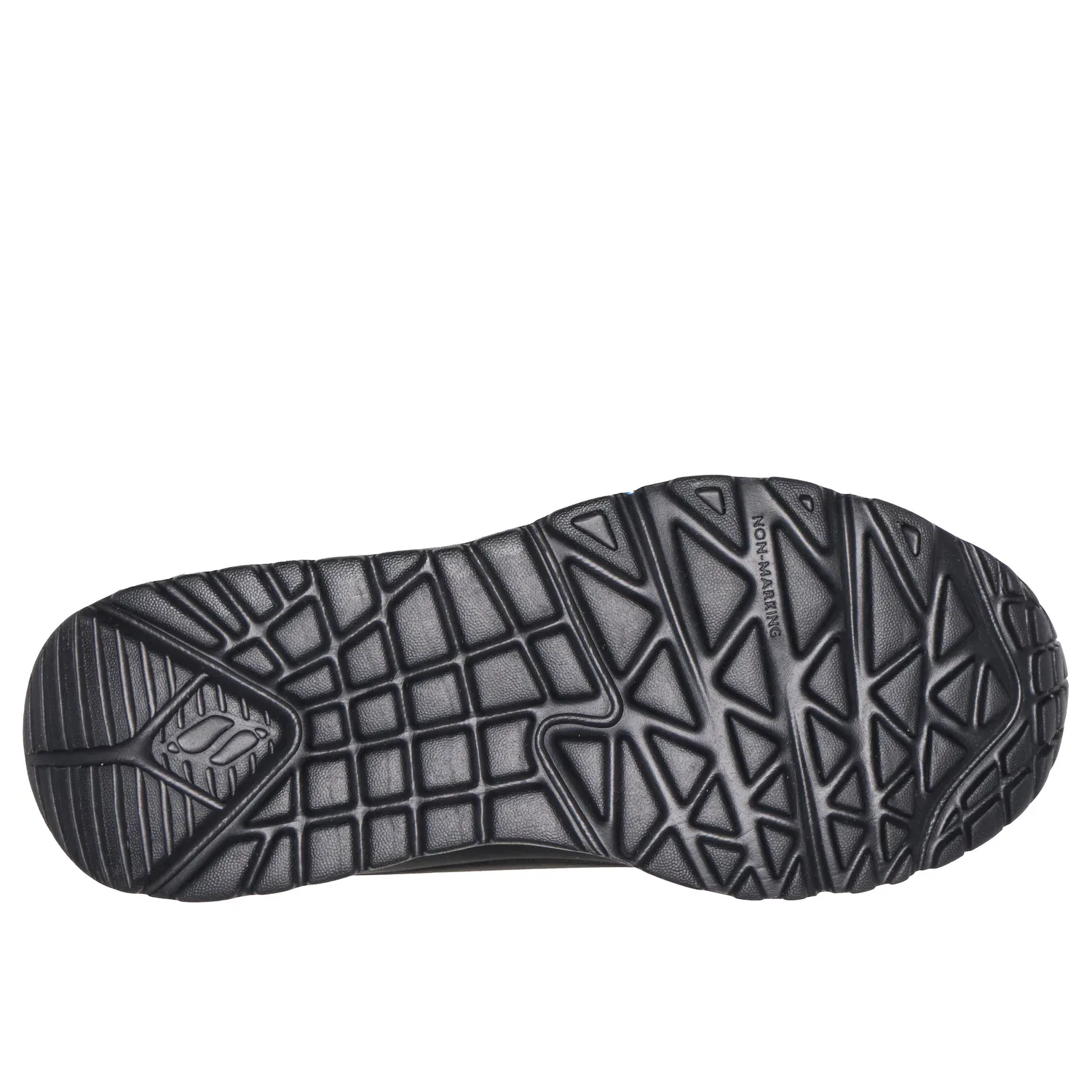 Детские кеды с принтом сердечек Skechers UNO LITE, Black/Multi — фото 3