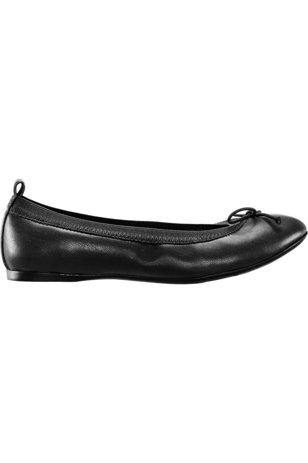 Балетки детские с резинкой Esther Nina, Black Smooth — фото 3