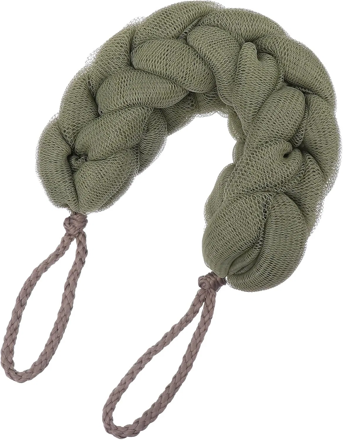 Скраб-мочалка для тела, PACKOVE, 1 шт, 80 г, Белый