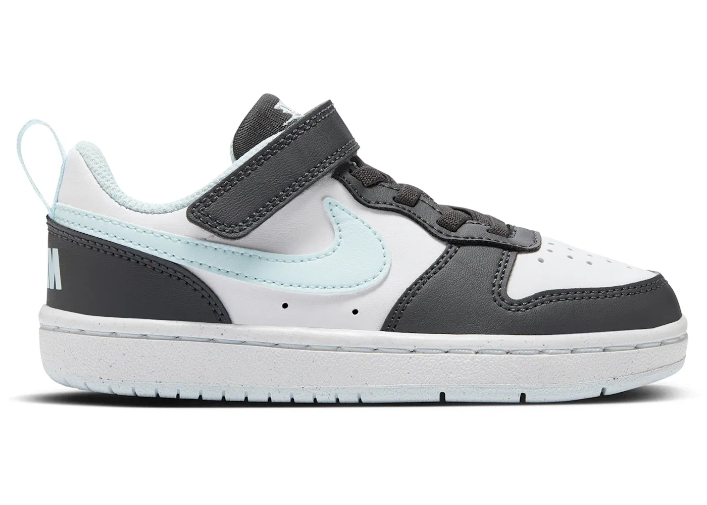 Детские кроссовки с модельным номером Nike Court Borough Low Recraft Nike, Color: Anthracite/White/Glacier Blue