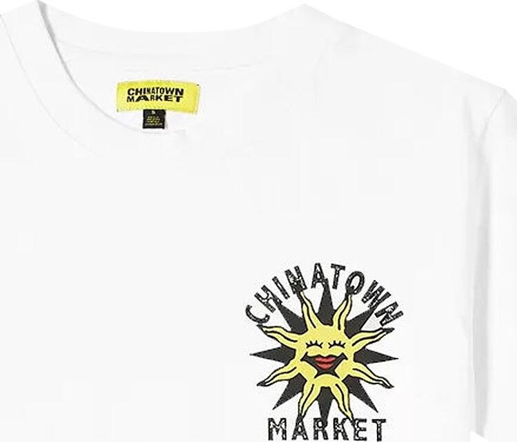 

Футболка Chinatown Market Sunshine Over The Pyramids T-Shirt 'Cream', кремовый, Бежевый, Футболка Chinatown Market Sunshine Over The Pyramids T-Shirt 'Cream', кремовый