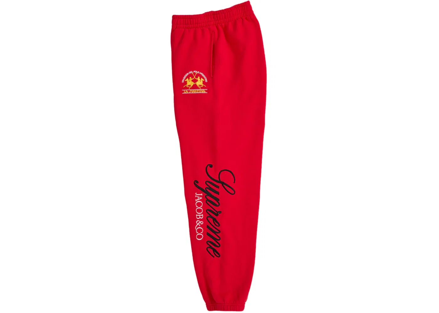 Мужские спортивные штаны Sweatpant Supreme, Red — фото 3