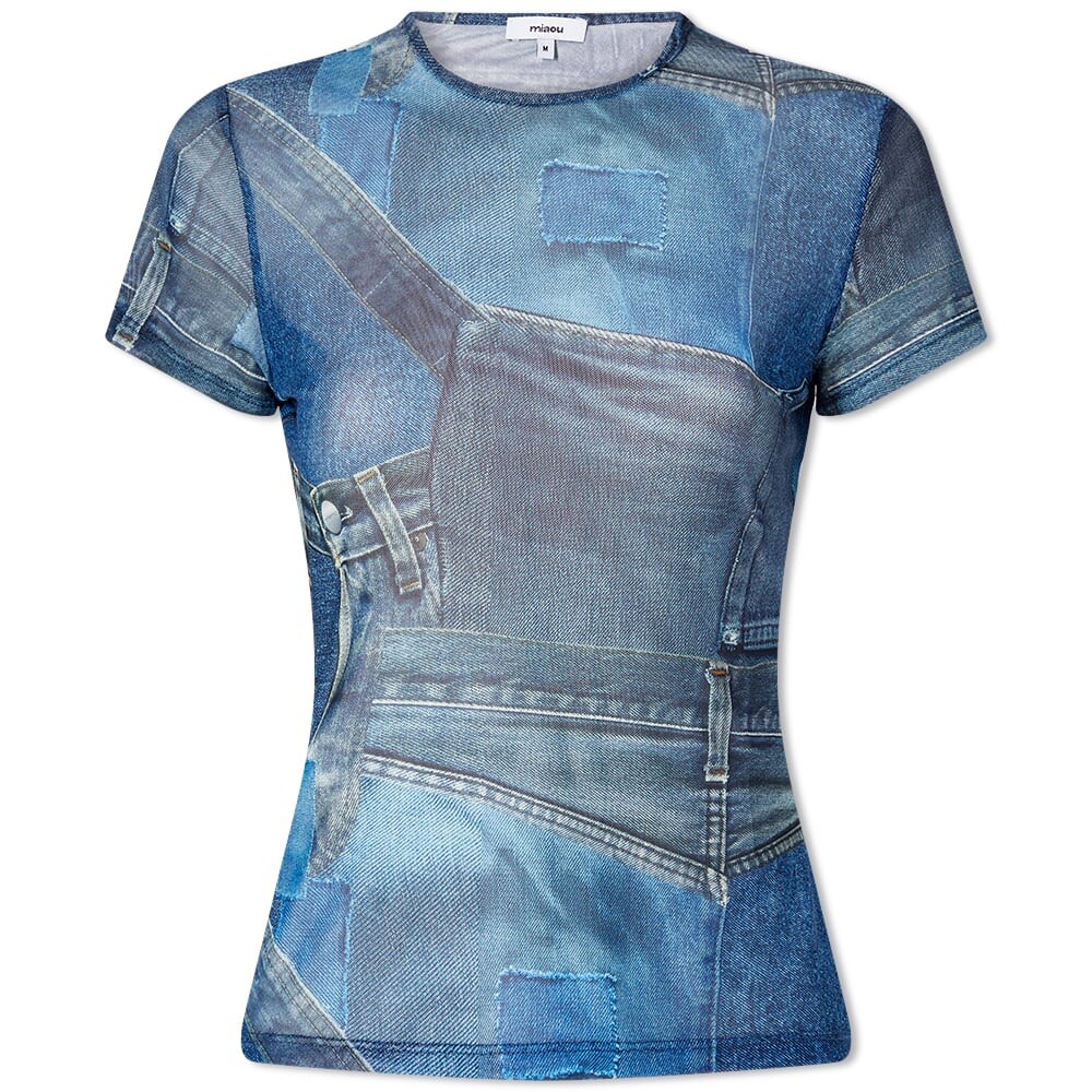 

Футболка Miaou Mini Tee, Серый, Футболка Miaou Mini Tee