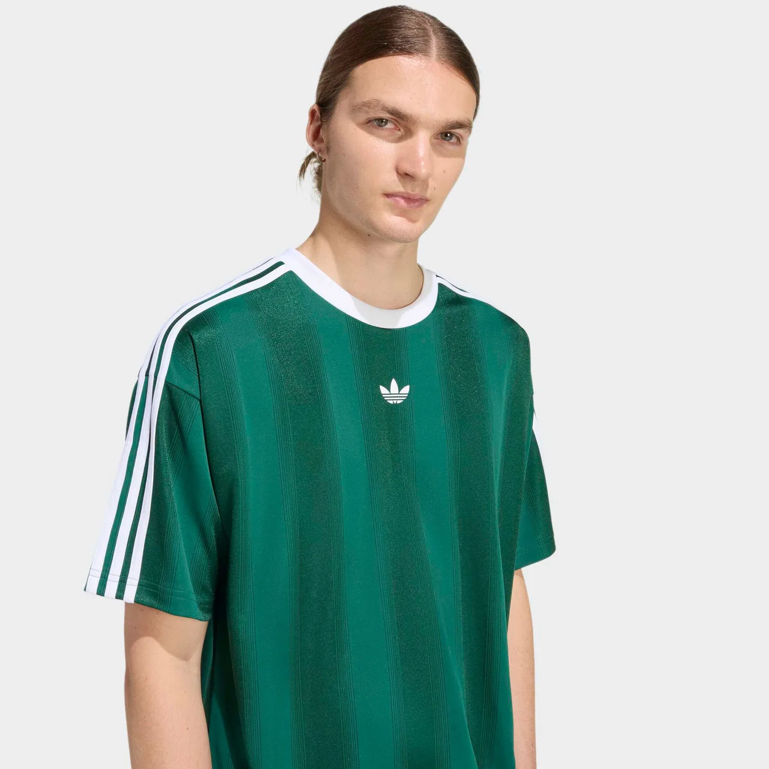 Мужская футболка с принтом Jacquard Adidas Originals, Collegiate Green — фото 2
