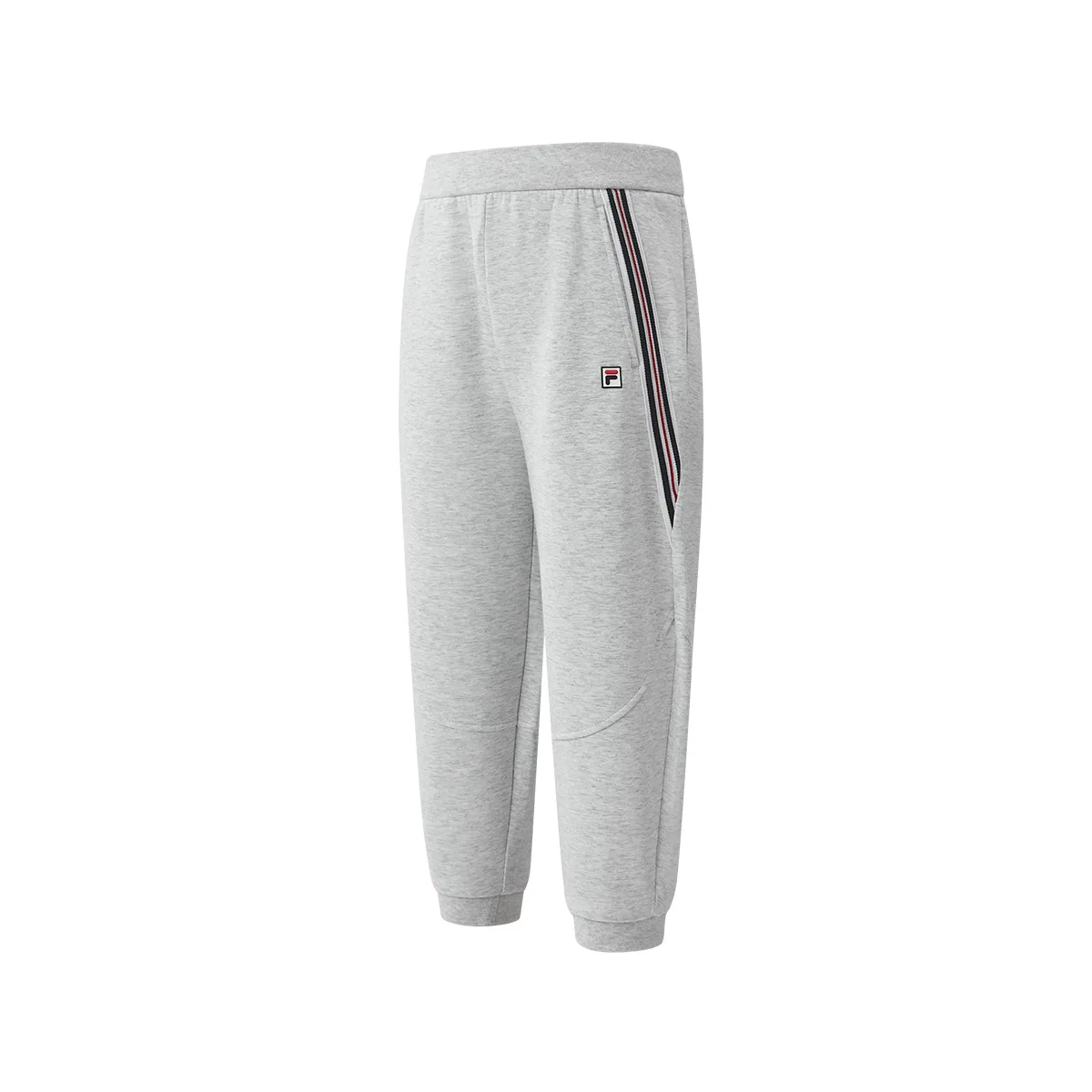 Детские спортивные штаны из футера FILA KIDS Moderate, Vintage Heather Gray — фото 4