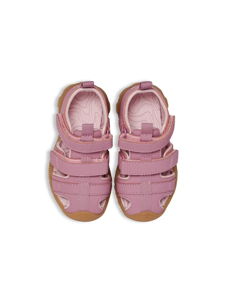 Сандалии Hummel First Step фиолетового цвета — фото 3