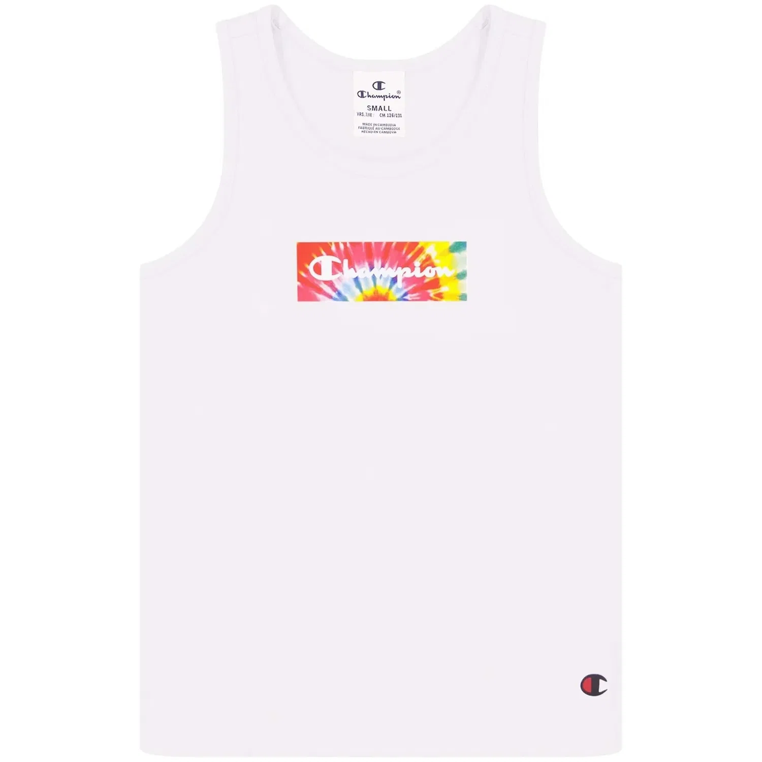 Детская футболка с коротким рукавом Champion 404369-WW001, Цвет: Weiss