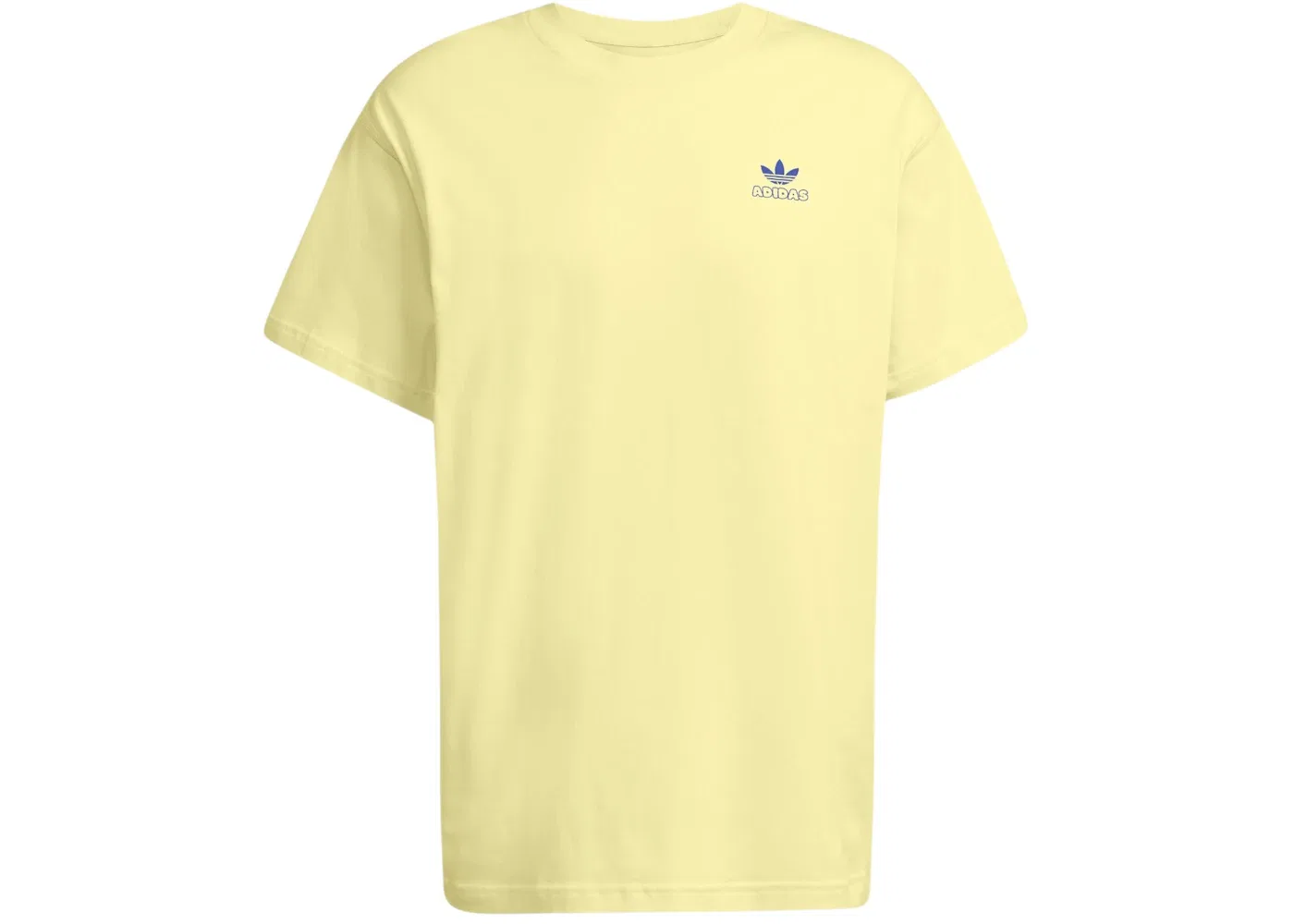 Мужская футболка с принтом Adidas T-Shirt, Powder Yellow