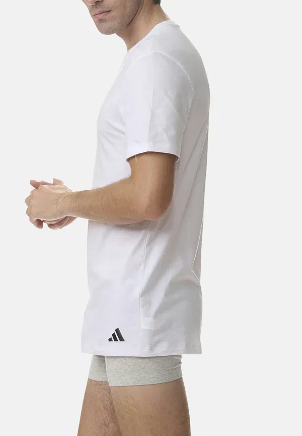 Набор из 12 базовых футболок Adidas Performance, белый — фото 3