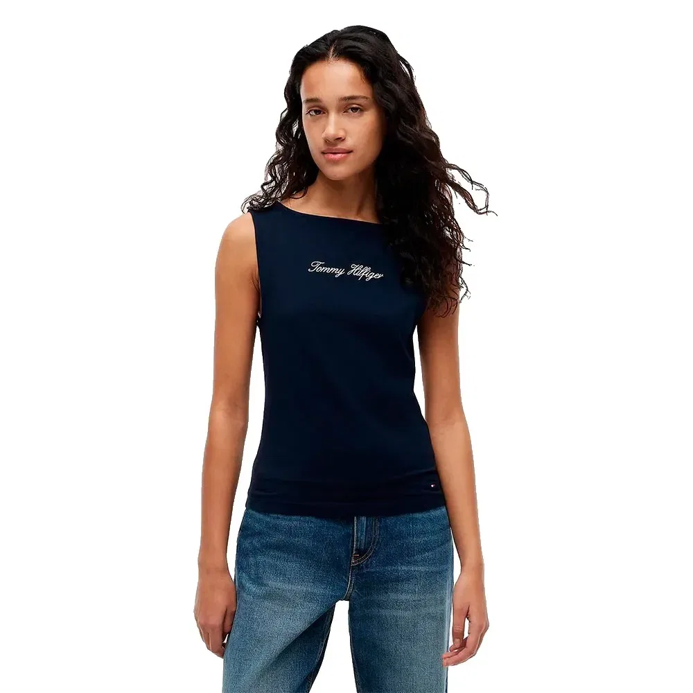 Женская футболка без рукавов Tommy hilfiger, Blue
