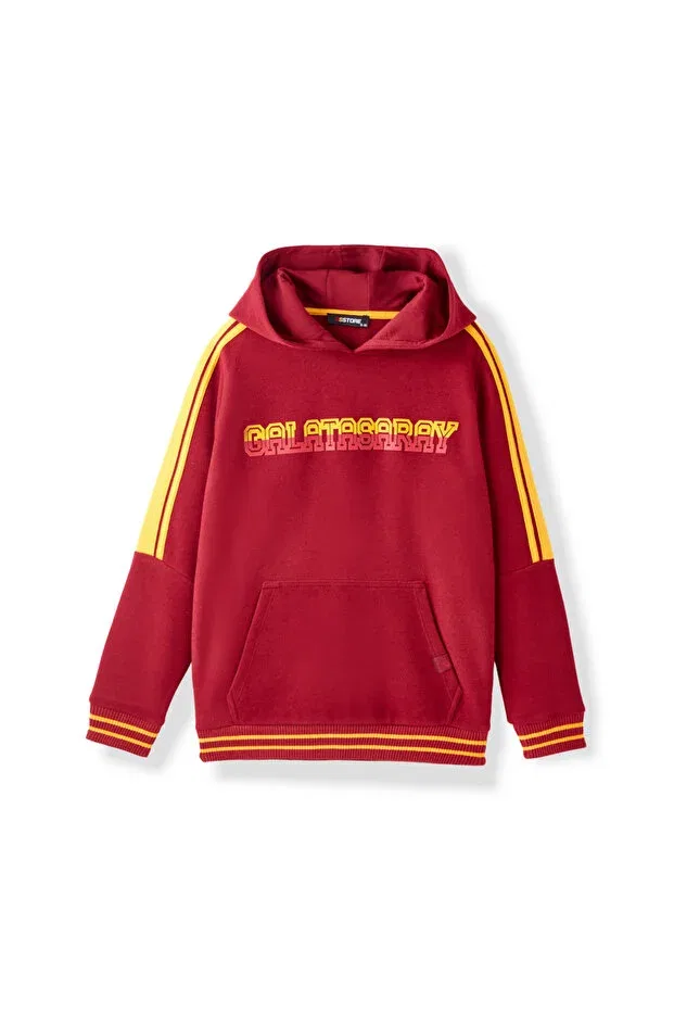Детское худи для девочек с капюшоном Galatasaray kids hoodie c252065 Gsstore, Burgundy