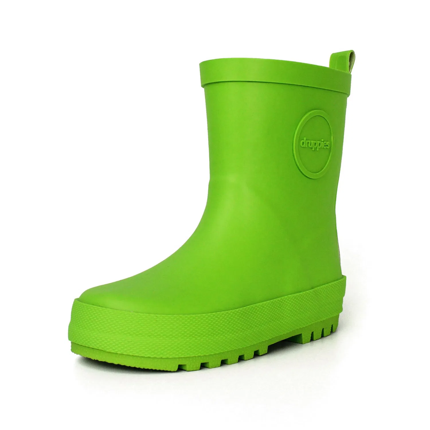 Детские резиновые сапоги с флисовой подкладкой Druppies, Fresh Green