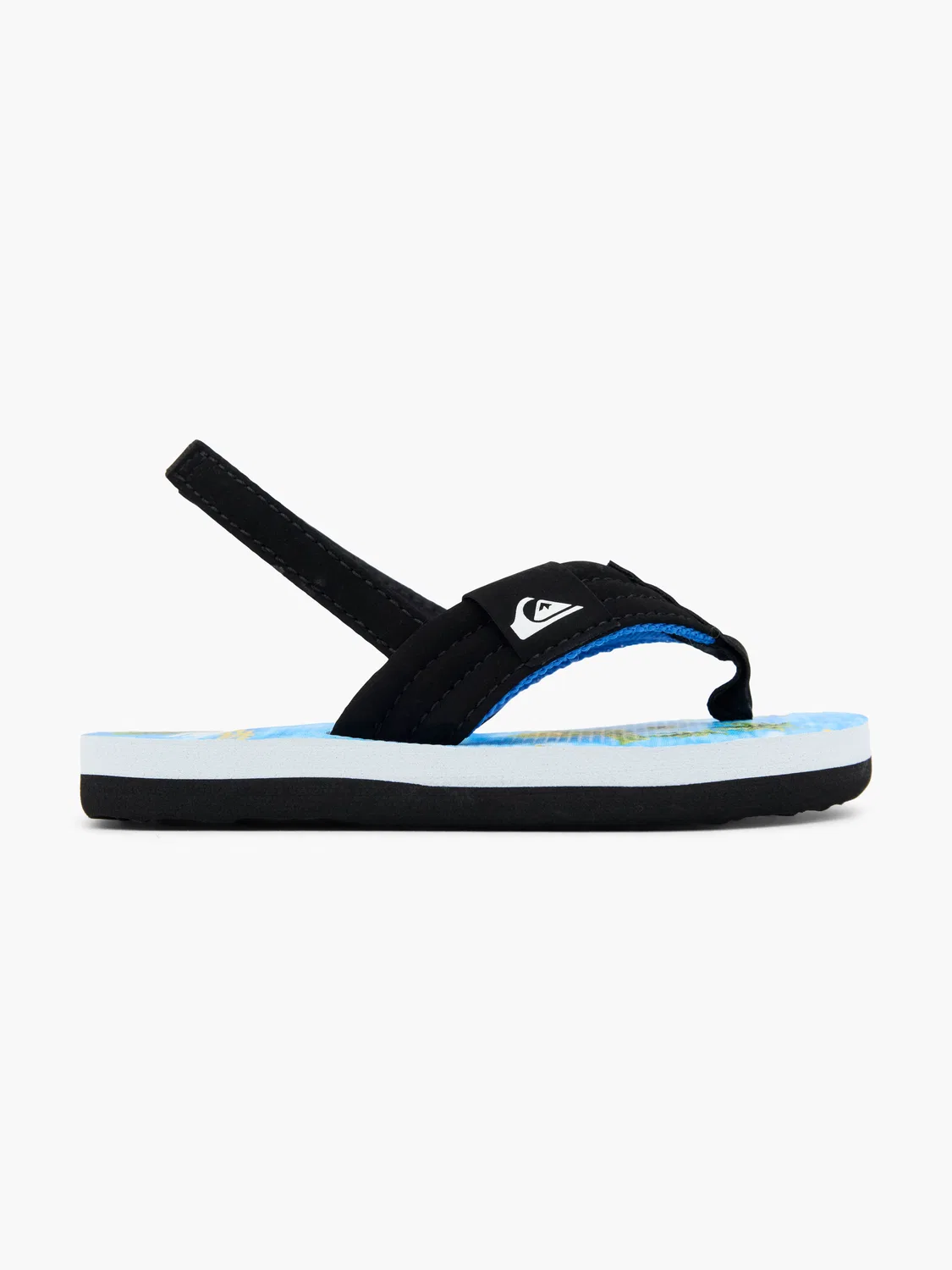 Детские шлепанцы с перепонкой Quiksilver, синий