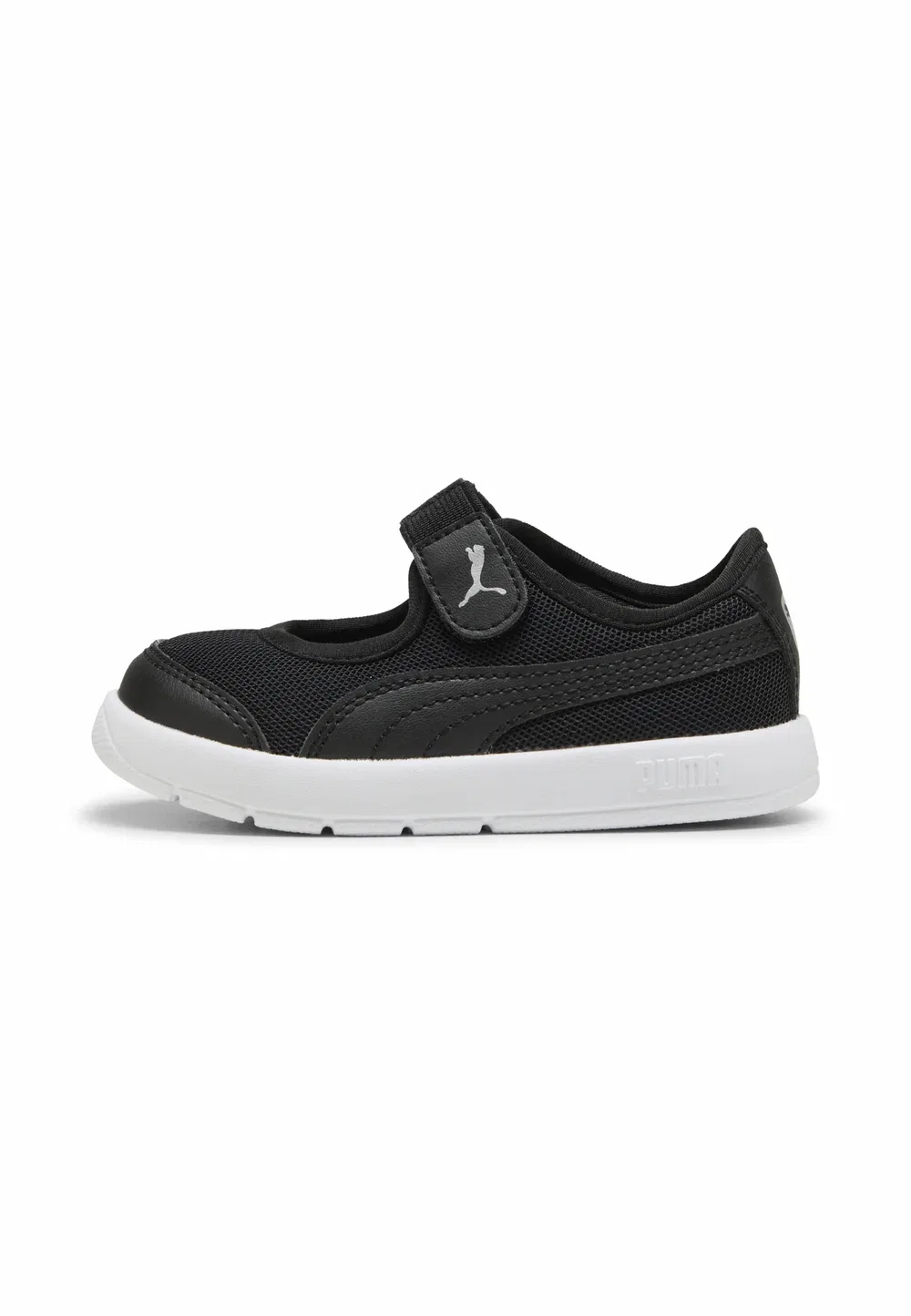 Кроссовки для бега по шоссе Courtflex v3 lina унисекс Puma, Black- Black